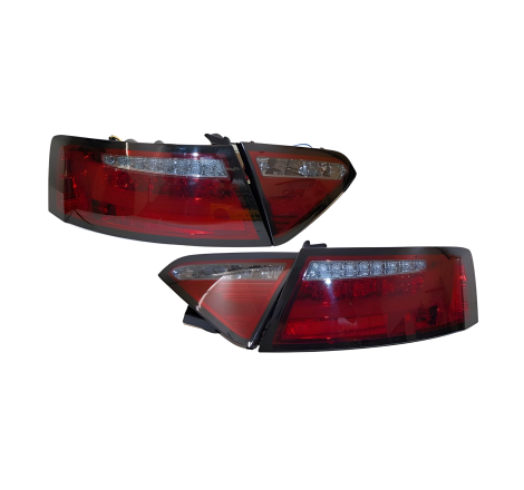 Fanali Posteriori Audi A5 2-4P 07-09 Led Red/Smoked Cardna