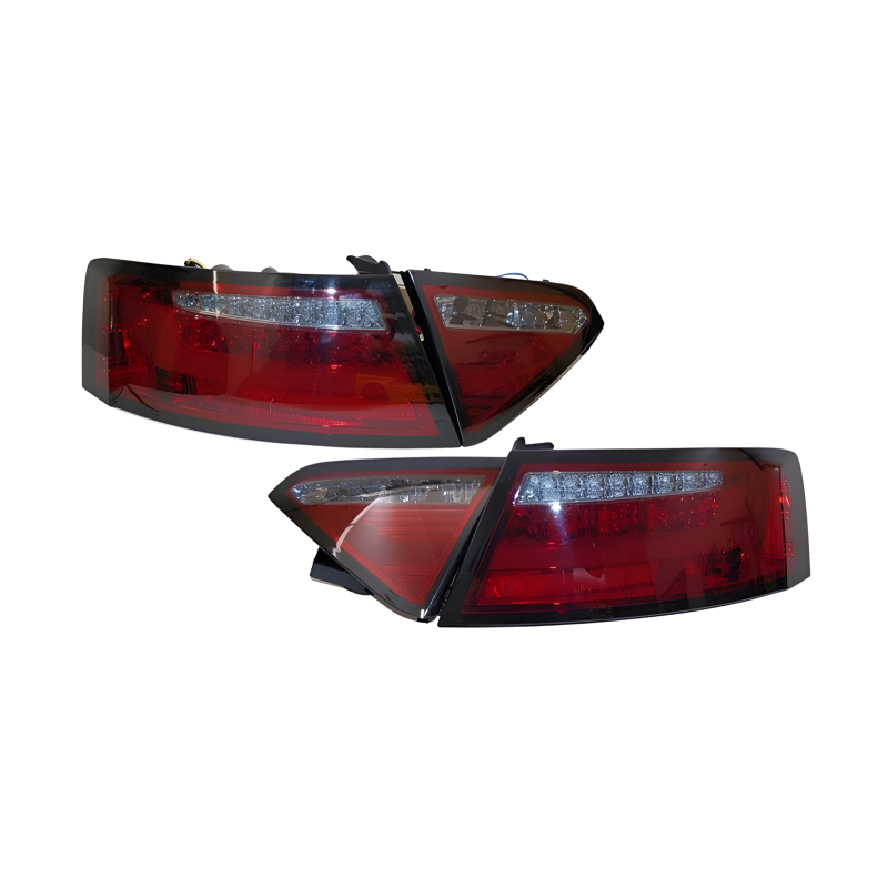 Pilotos Traseros Audi A5 2-4P 07-09 Led Red/Smoked Cardna