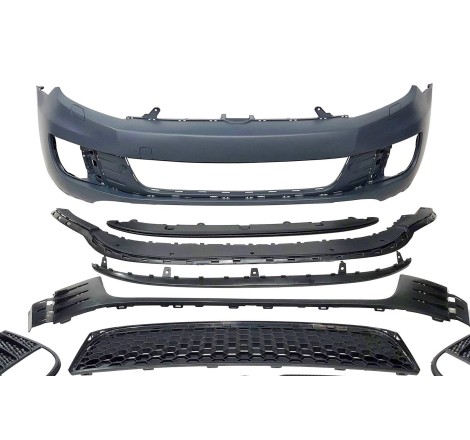 Paraurti Anteriore Volkswagen Golf 6 Look GTI Spoiler Anteriore