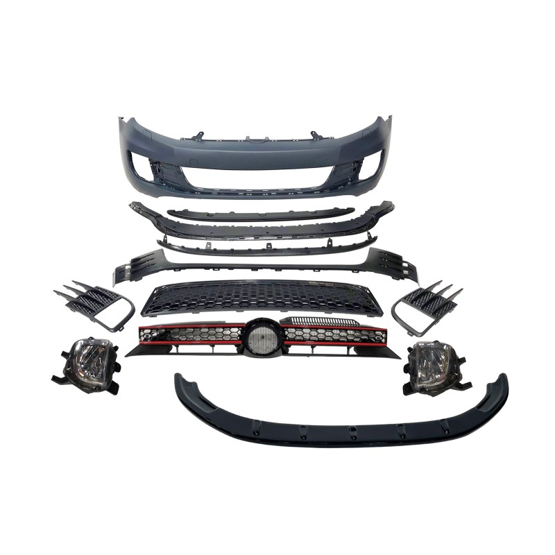 Front Bumper Volkswagen Golf 6 Look GTI Front Spoiler