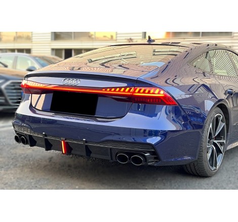 Diffusore Posteriore Audi A7 C8 2019-2024 Look S7 per SLine