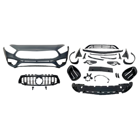 Paraurti Anteriore Mercedes W177 / V177 2023+ Look A45 Spoiler Anteriore