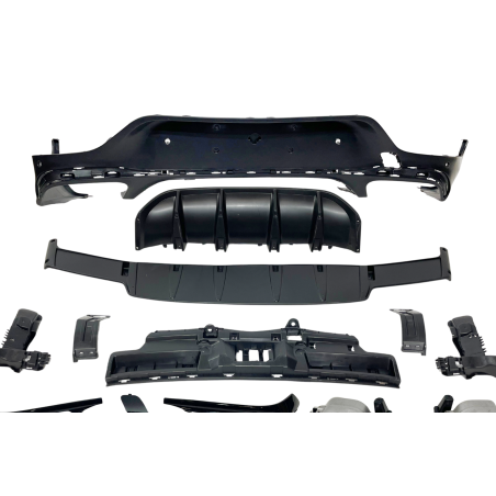 Difusor Trasero Mercedes GLC X253 COUPE 2020+ Look GLC63 Black
