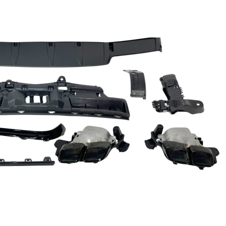 Difusor Trasero Mercedes GLC X253 COUPE 2020+ Look GLC63 Black