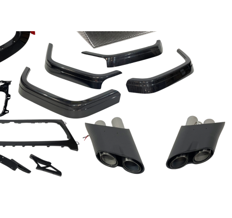 Kit Estetici Mercedes W464 Look Rocket 900 Carbonio