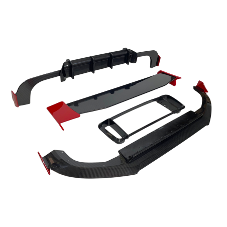 Kit Estetici Mercedes W464 Look Rocket 900 Carbonio