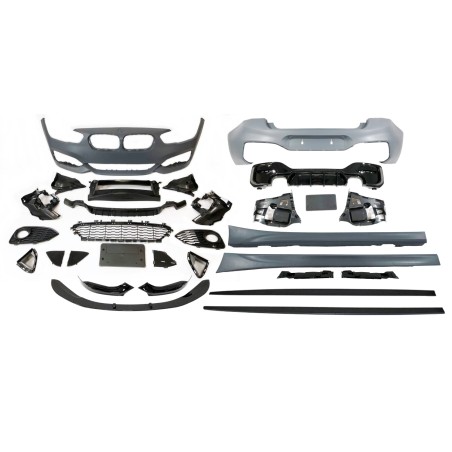 Kit Estetici BMW F20 LCI 15-19 Look Performance 2 Uscite doppio