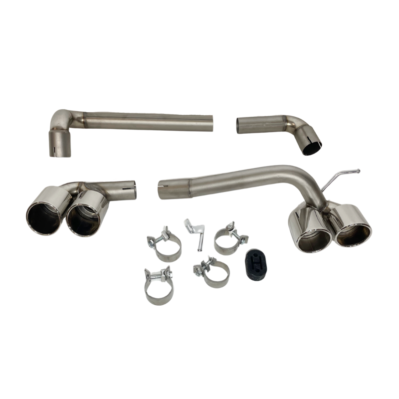 Exhaust BMW E90 / E92 Look M4, 2 original exhaust outlets
