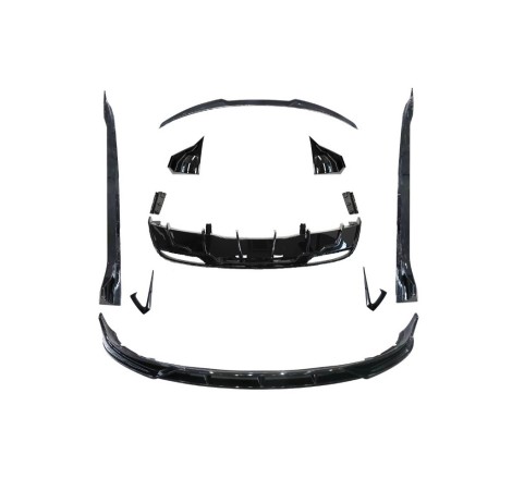 Kit De Carrocería Tesla Model 3 LCI 2024+ Look Fast Negro Brillante