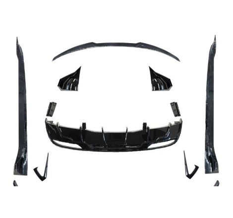 Kit De Carrocería Tesla Model 3 LCI 2024+ Look Fast Negro Brillante