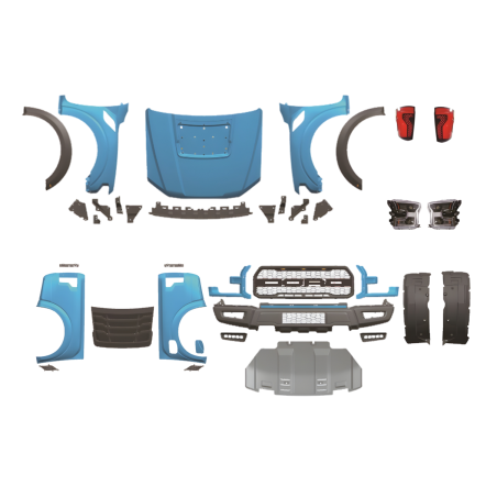 Kit Estetici Ford Ranger 2012-2021 Look F150