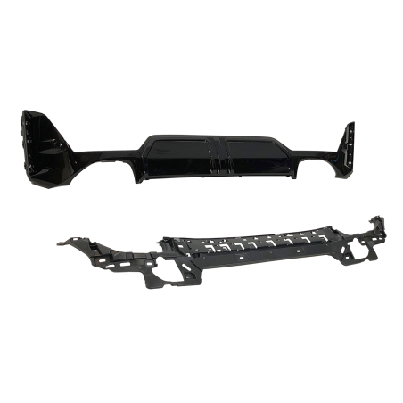 Rear Diffuser BMW G20 / G21 LCI Look M Performance Glossy Black