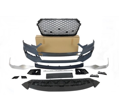 Paragolpes Delantero Audi A4 16-19 B9 Look RS4