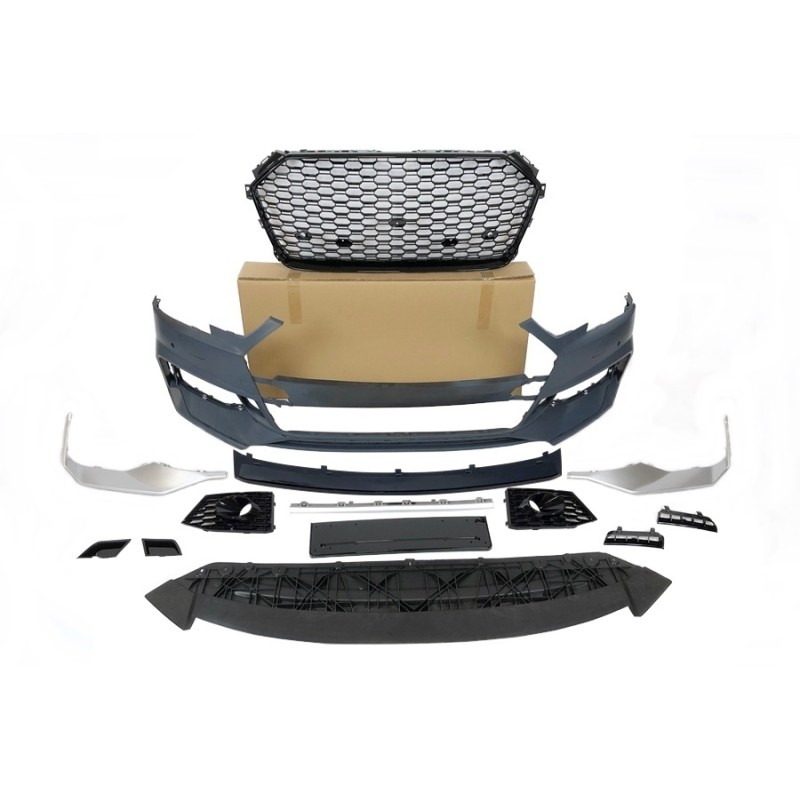 Paragolpes Delantero Audi A4 16-19 B9 Look RS4