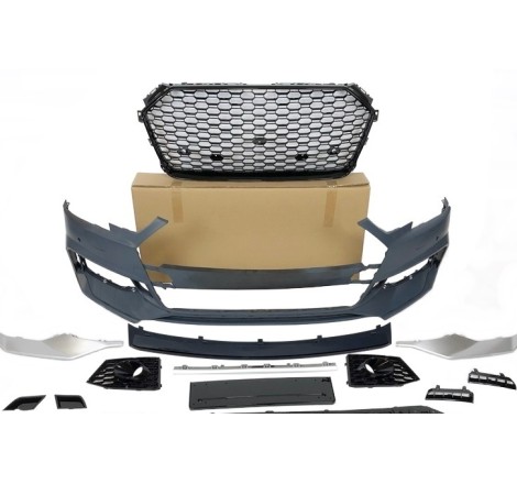 Paragolpes Delantero Audi A4 16-19 B9 Look RS4