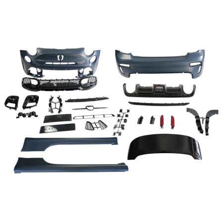 Kit Estetici Fiat 500 2016-2024 Look ABARTH