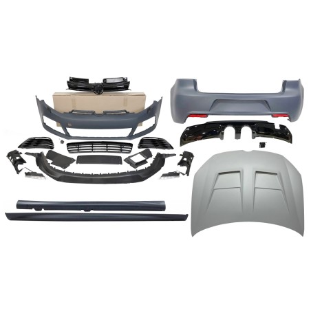 Kit De Estetici Volkswagen Golf 6 look R20 Cofano