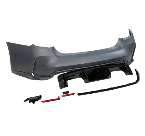 Paragolpes Trasero BMW F30 Look G80 Escape