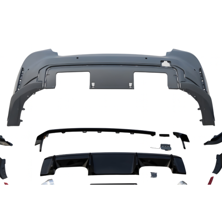 Paragolpes Trasero BMW G20 Look G80 Escape