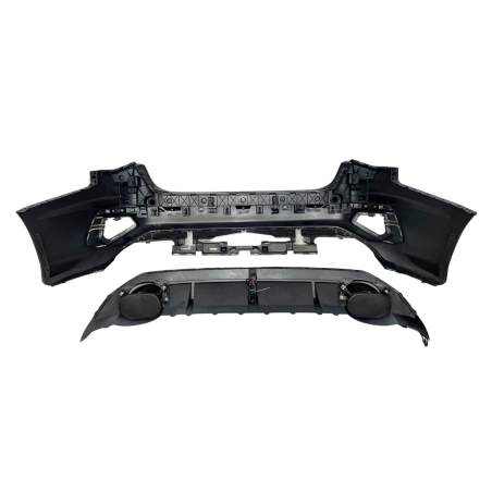 Rear Bumper Audi A3 Sportback 2019-2024, Look RS3 Led