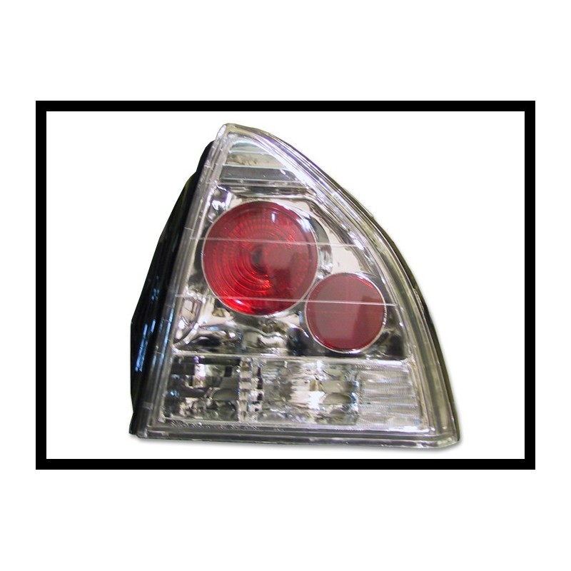 Set Of Rear Tail Lights Honda Prelude 1992 Lexus Chromed