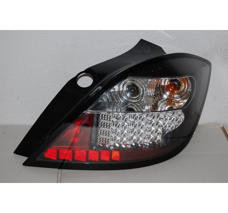 Pilotos Traseros Opel Astra H 5P 04-08 Led Black