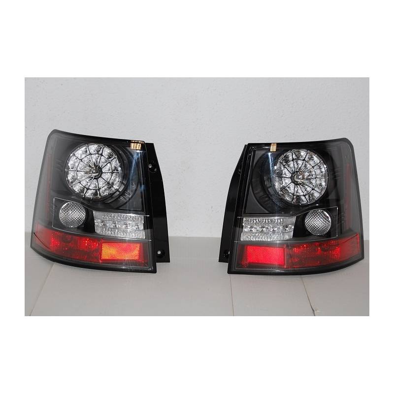 Rear Lights Range Rover Sport 06 Led Black Flashing Led Bimar Tuning