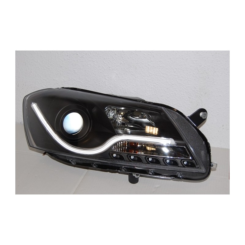 Faros Delanteros Volkswagen Passat 2012 Luz Dia Lti Black