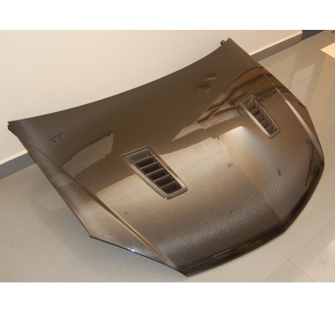 Carbon Fibre Bonnet Opel Astra H With Air Intake