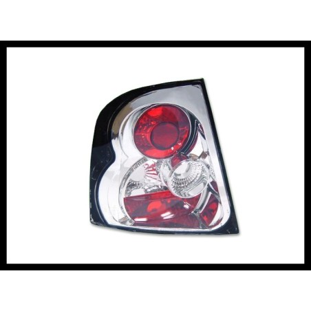 Set Of Rear Tail Lights Skoda Octavia 1996-2000, Lexus Chromed