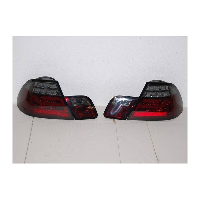 Set Of Rear Tail Lights BMW E46 20032005 2Door Led Red/Smoked
