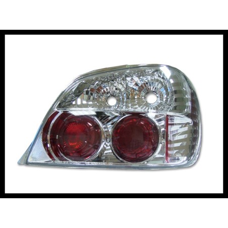 Set Of Rear Tail Lights Subaru Impreza 2001 Lexus Chromed