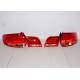 Set Of Rear Tail Lights Audi A3 Sportback '04-08 Led Red/Black