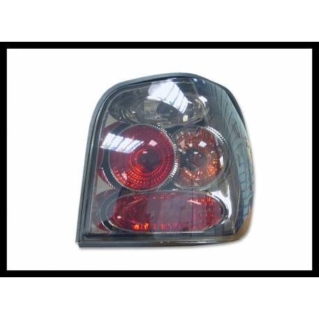 Set Of Rear Tail Lights Volkswagen Polo 1999-2001 Lexus Chromed Smoked