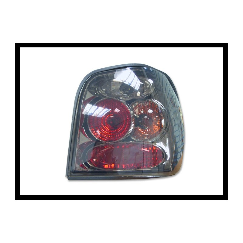 Set Of Rear Tail Lights Volkswagen Polo 1999-2001 Lexus Chromed Smoked Set Of Rear Tail Lights Volkswagen Polo 1999-2001 Lexus Chromed Smoked
