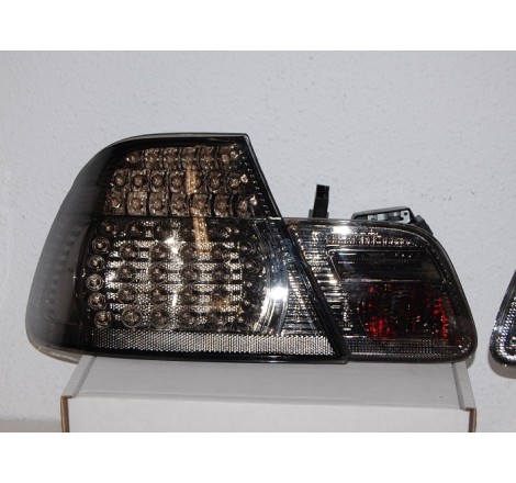Pilotos Traseros BMW E46 Coupe, '98 Led Smoked.