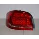 Set Of Rear Tail Lights Cardna Audi A3 09-11, Led Red