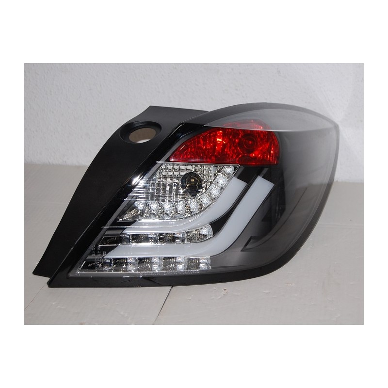 Fanali Posteriori Cardna Opel Astra H 3P 04-08 Led Black