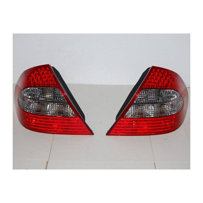 Set Of Rear Tail Lights Mercedes W211 0609 Led Red Bimar Tuning