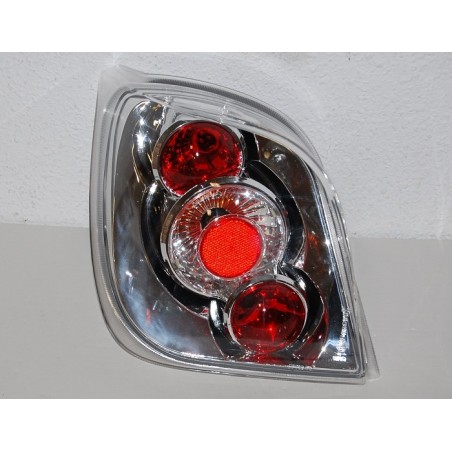 Set Of Rear Tail Lights Ford Fiesta 1989 Lexus Chromed