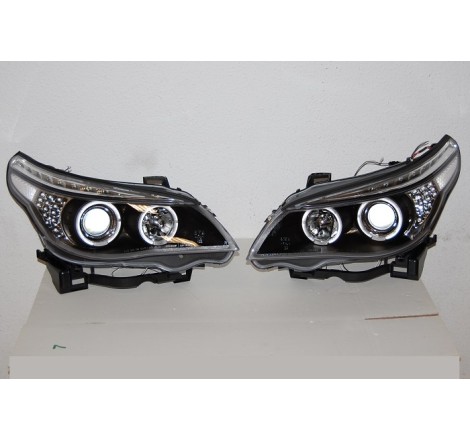 Faros Delanteros Luz De Dia BMW E60 / E61 '03-'07 Intermitente Led
