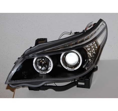 Faros Delanteros Luz De Dia BMW E60 / E61 '03-'07 Intermitente Led