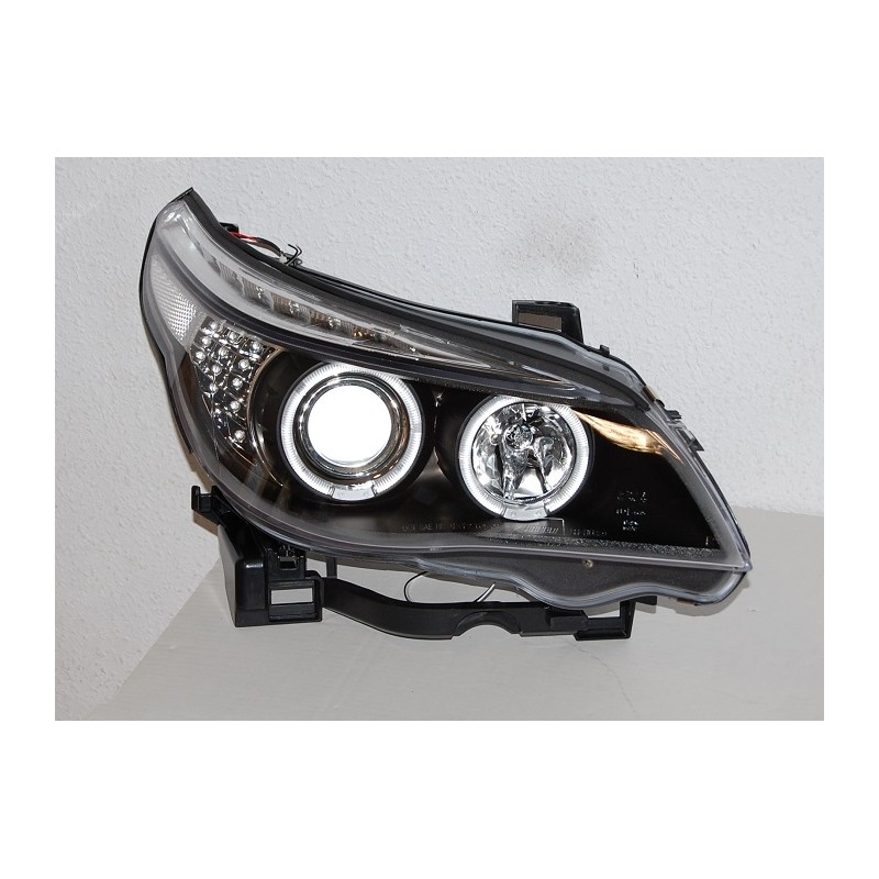 Faros Delanteros Luz De Dia BMW E60 / E61 '03-'07 Intermitente Led