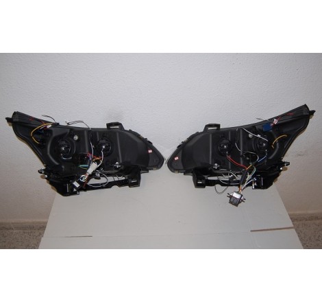 Faros Delanteros Luz De Dia BMW E60 / E61 '03-'07 Intermitente Led