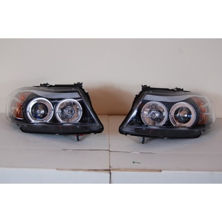 Faros Delanteros BMW E90 / E91 05-08 Black