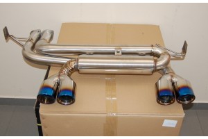 Venta de escapes BMW E46. Salidas dobles y silencadores cromados deportivos racing